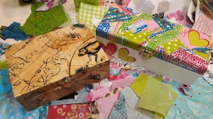 Workshop Decoupage met bedrukt rijstpapier