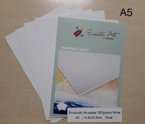 Encaustic Art papier 99537200/10vel / 300grams / A5
