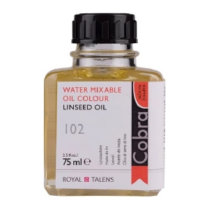 Cobra medium 102 Linseed Oil / Lijnzaadolie 75ml