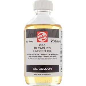 Talens  025 Bleached Linseed oil / Gebleekte lijnolie 250ml