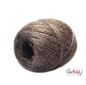 Himaco 2/1500 Jutetouw Donker Bruin 100gram