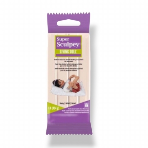 Super Sculpey ZSLD4 Living Doll, Baby 454gram
