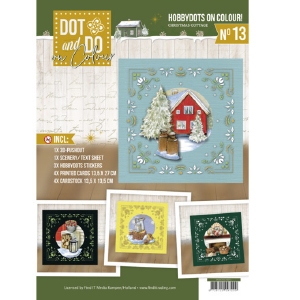 DOT & DO on Colour 13 DOOOC10013 Christmas Cottage, Jeanine's (A4)