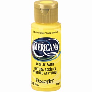 DecoArt Americana DA010 Cadmium yellow (transparant)