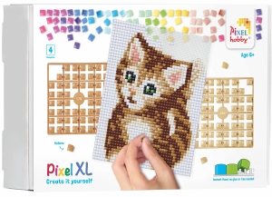 Pixelhobby XL set 4 basisplaten 28010 Kitten