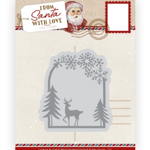 Dies ADD10278 Amy Design,From Santa wih Love, Reindier Scene