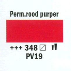 Amsterdam  standard acrylverf 20ml; 348 Perm. Rood Purper