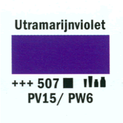 Amsterdam  standard acrylverf 20ml; 507 Ultramarijnviolet