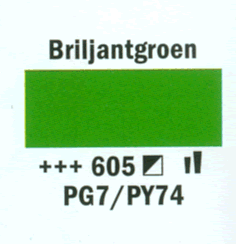 Amsterdam  standard acrylverf 20ml; 605 Briljant Groen