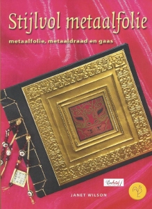 Cantecleer boek; Stijlvol metaalfolie, draad en gaas