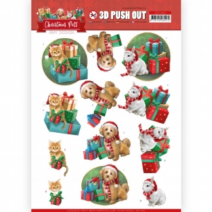 3D Push-Out vel SB10462 Amy Design / Christmas Pets