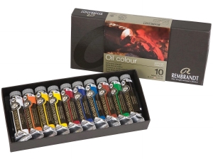 Rembrandt 01820310 olieverf set 10 tubes a 15mm
