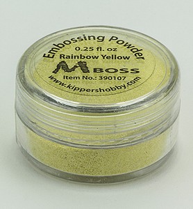 Mboss Embossing powder 390107 Rainbow Yellow