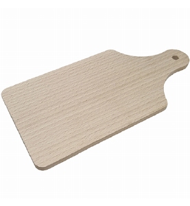 Houten (beuken) SL631 broodplankje met handvat 28x13,6x0,8cm