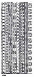 Stickervel 1036 lijnen, diverse vormen (zilver)