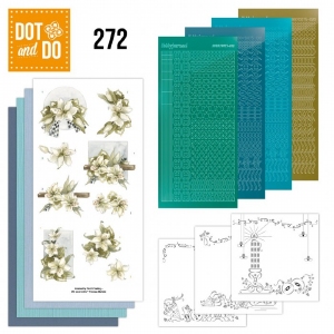 DOT & DO set DODO272 White Lilies (prec.Marieke) NIEUW