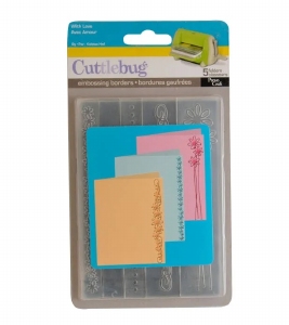 Cuttlebug S37-1171 Embossing borders 5 modellen "With Love"