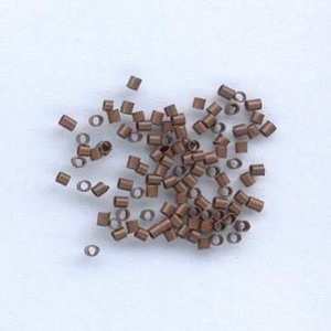 H&C Fun 12024-0013 Crimp beads tube Antique copper2,0x1,5mm