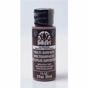 FolkArt Multi-Surface paint 3028_2907 Bark Brown (satin)