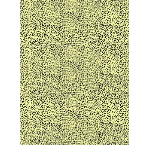 Decopatch papier FDA884 Geel/Groene achtergrond met zwarte stippen