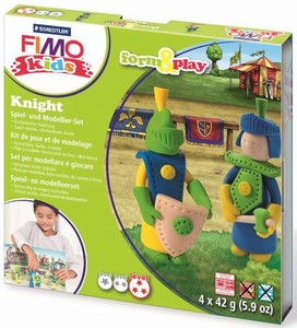 Fimo Kids set 8034-05 Form & Play Knights/Ridders