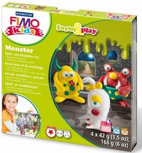 Fimo Kids set 8034-11 Form & Play Monster