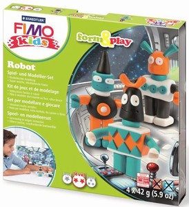 Fimo Kids set 8034-03 Form & Play  Robot