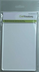Craftemotions acrylblok voor Clear Stamps 130501/1910  A6