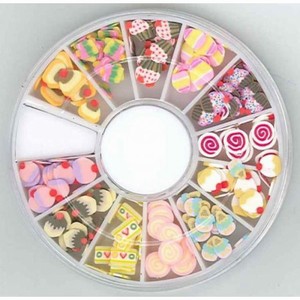 340000004 Nail Art Fimo embellishments Sweets