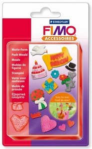 FIMO siliconen duwvorm/pushmold 8725-04 Feest/Huwelijk