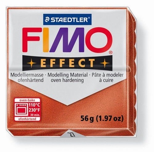 Fimo Soft 8020-027 effect metallic Koper
