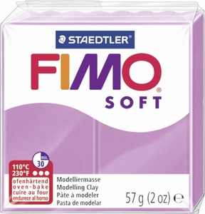 Fimo soft 62 Lavendel