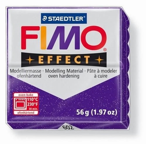 Fimo Soft 8020-602 effect galaxy-glitter Violet
