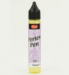 VIVA Decor Perlen Pen 202 Pastel/Parelmoer geel