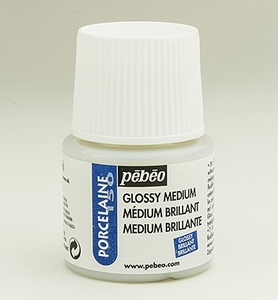 Pebeo porseleinverf medium: 38.002 Medium/vernis gloss