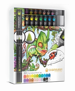 Chameleon Color Tones set: CT2201 de luxe set 22 markers**