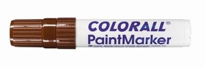 Colorall Paintmarker krijtverfstift COLPM2540 Bruin