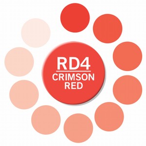 Chameleon CT0101 Color Tones single pen CrimsonRed RD4