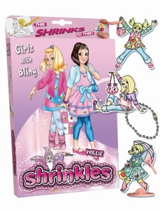 Krimpfolie pakket 1451 Girlz with Bling Shrinkles