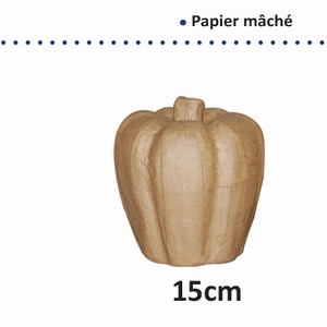 Papier mache POMPOEN 15cm VAE16711/061