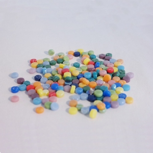 Glasmozaiek Colourful Dots  75gram 1011087 mix Fruitcocktail