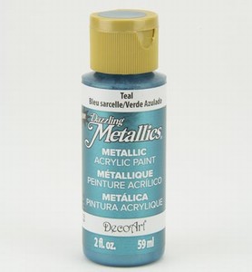 DecoArt Americana DA322 Dazzling Metallics Teal