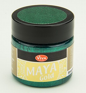 Viva Decor Maya Gold 1232.701.34 Smaragd