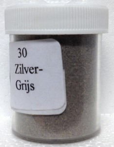 Gekleurd zand 30 Zilver Grijs
