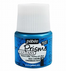 Pebeo Prisme Fantasy (honingraat effect) 39 Caribbean Blue