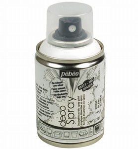 Pebeo acryl Deco Spray 701 White opaque matte