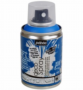 Pebeo acryl Deco Spray 717 Blue opaque matte