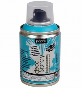 Pebeo acryl Deco Spray 719 Turquoise opaque matte