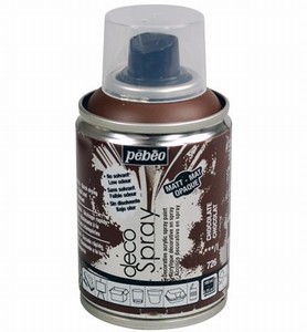 Pebeo acryl Deco Spray 726 Chocolate opaque matte