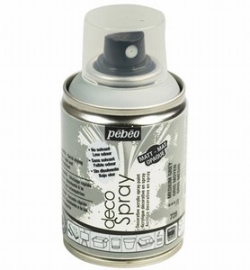 Pebeo acryl Deco Spray 728 Medium grey opaque matte